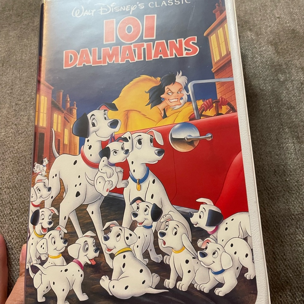 101 Dalmatians VHS Tape